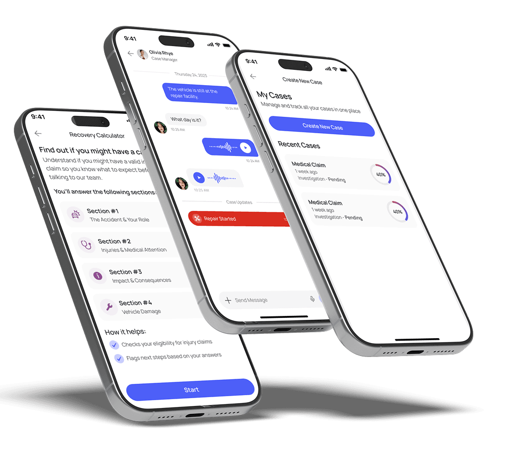 Crashly app SOS screen